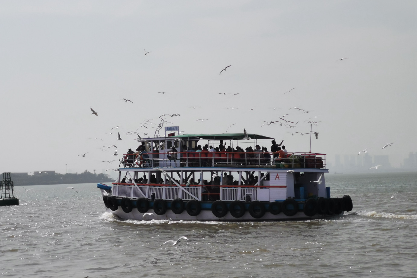 孟買 Mumbai 象島海上遊